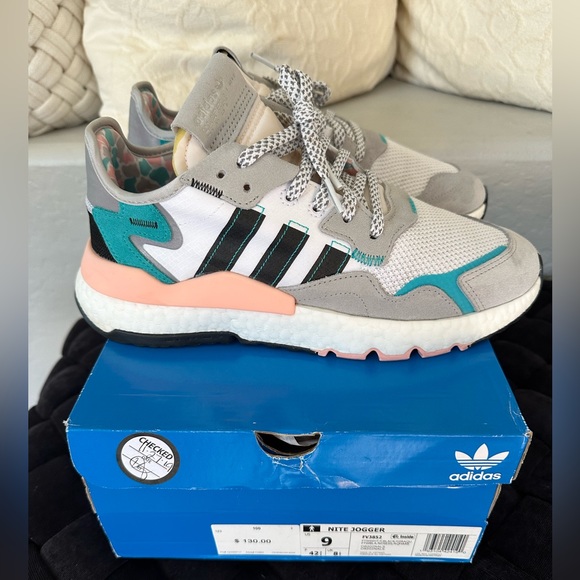 Adidas Nite Jogger White Core Ultra Boost NMD - Picture 2 of 14